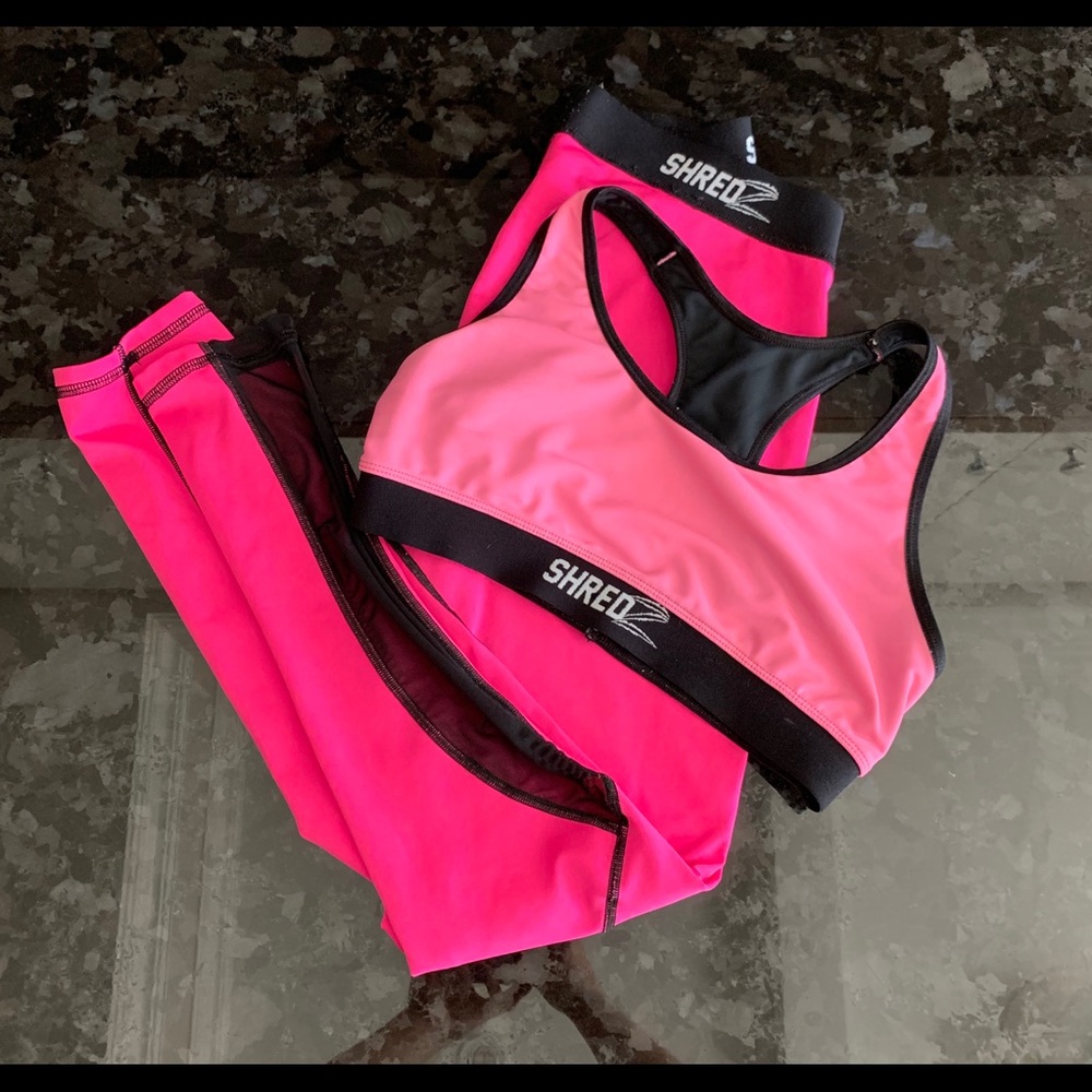 SHREDZ Legging & Bra Set
